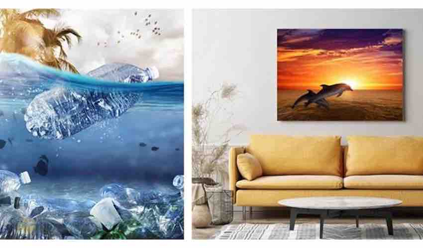 From waste to works of art: Introducing HP Recycled Satin Canvas, 3-in Core (Latex/Solvent)