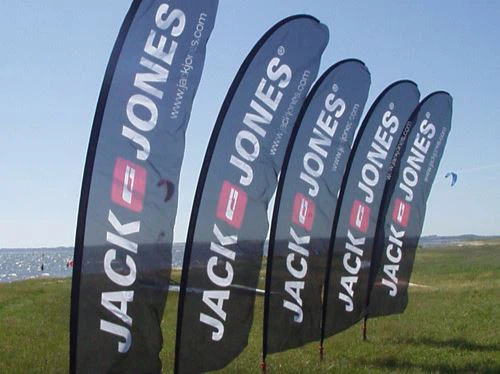 Polyester Flag Banner Fabric 110gsm