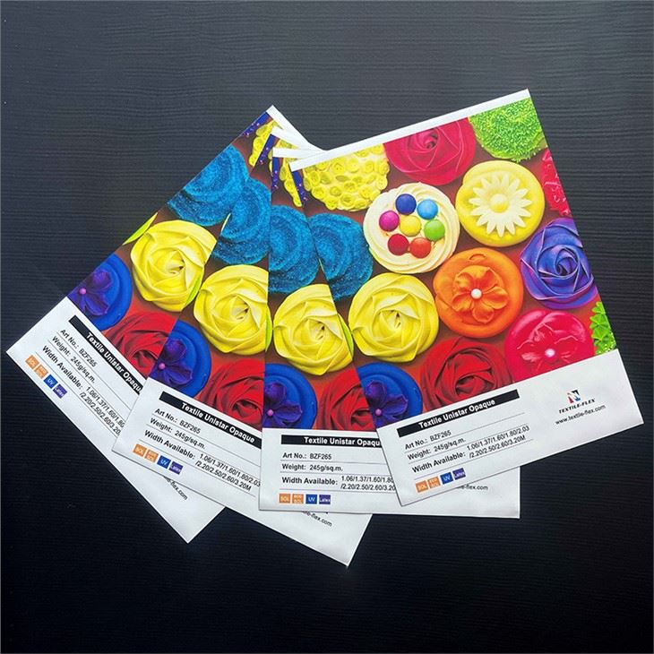 Non-curling Banner Stand Fabric